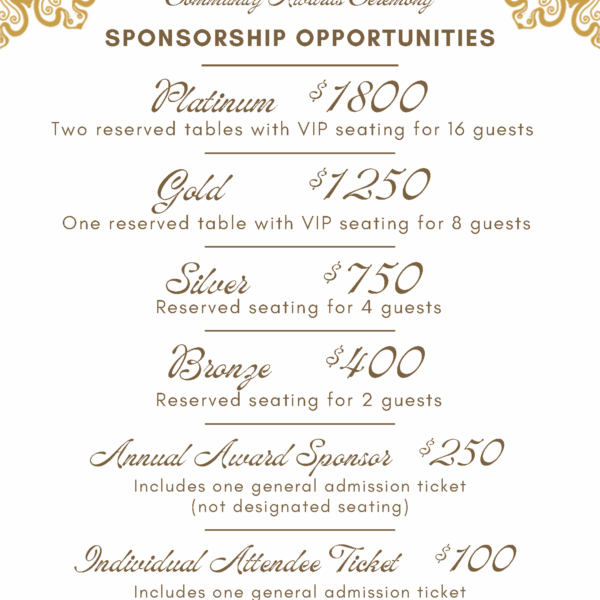100th Annual Meeting & Awards Sponsors